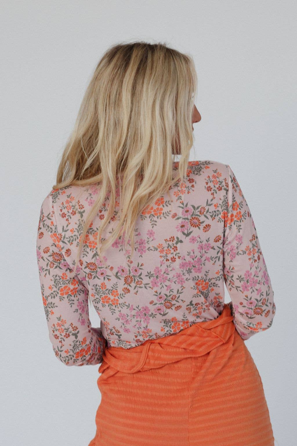 Blushin' Cowgirl Mesh Top