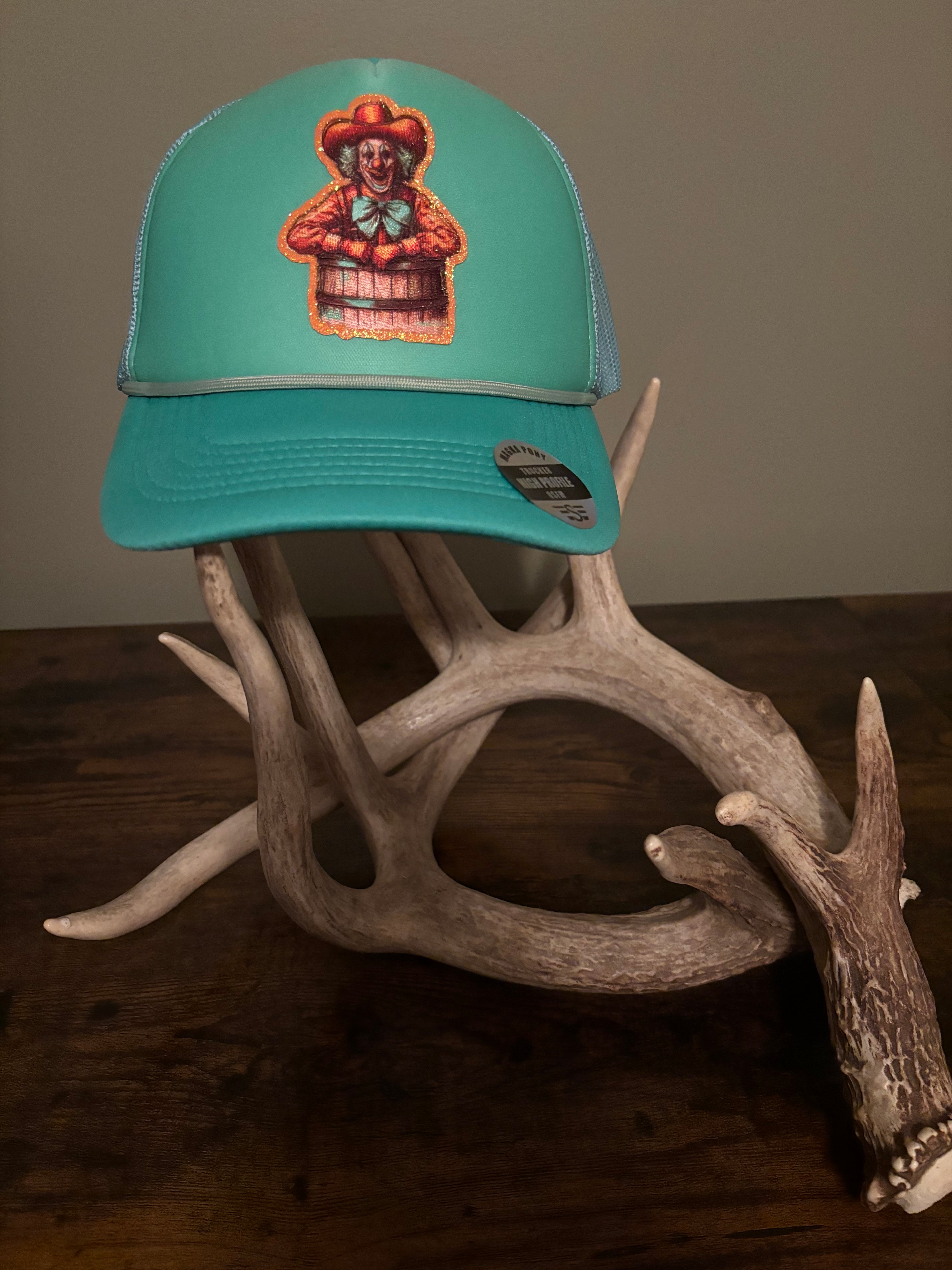 Retro Rodeo Clown Trucker