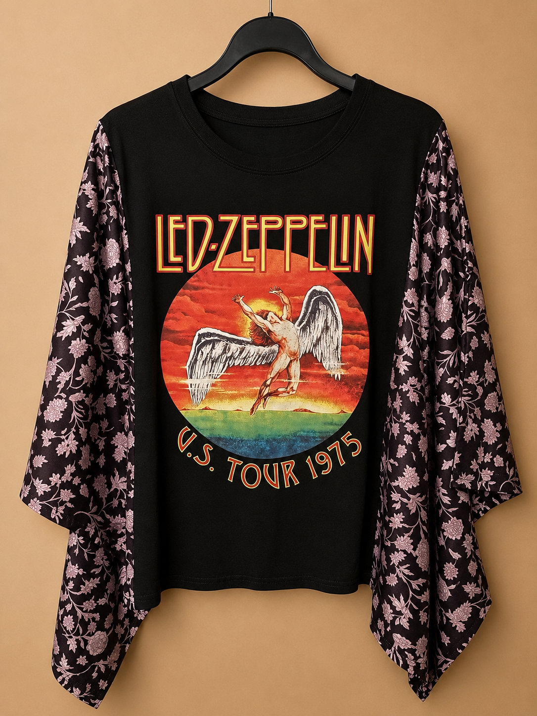 Led Zeppelin Batwing Sleeve Top