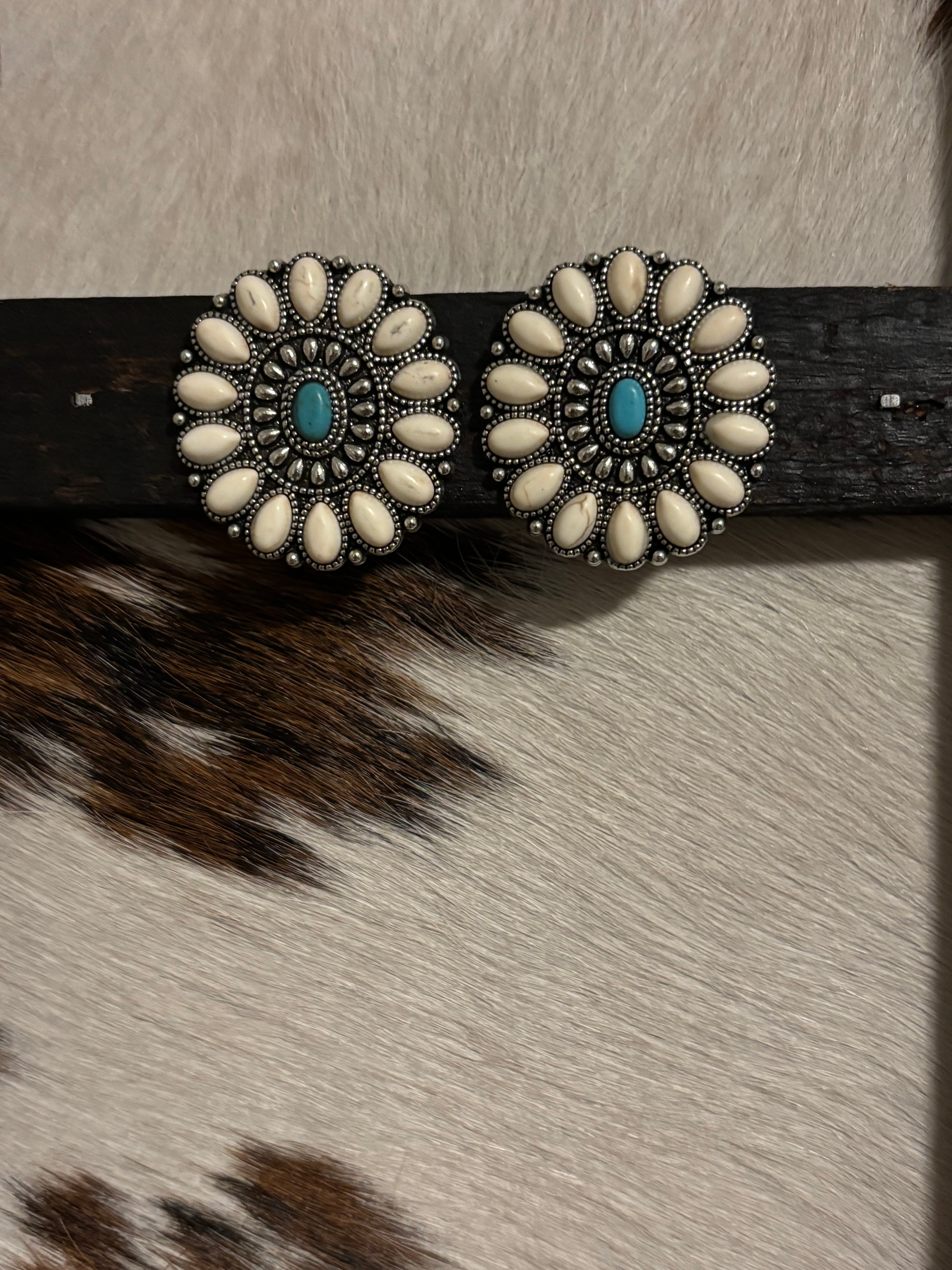 Desert Bloom Concho Earrings