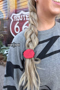 Western Stone Hair Tie