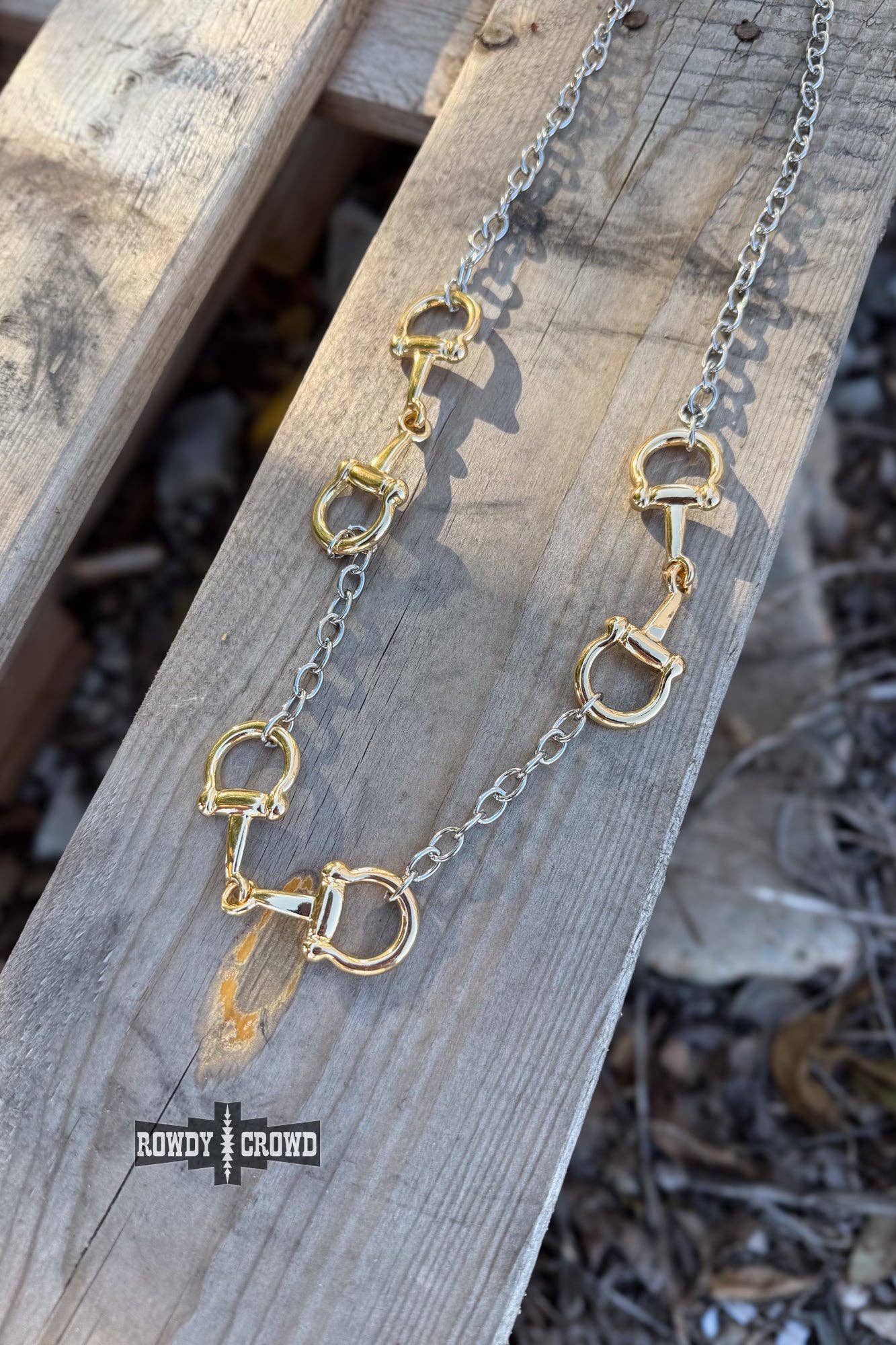 Snaffle Bit Chain Necklace