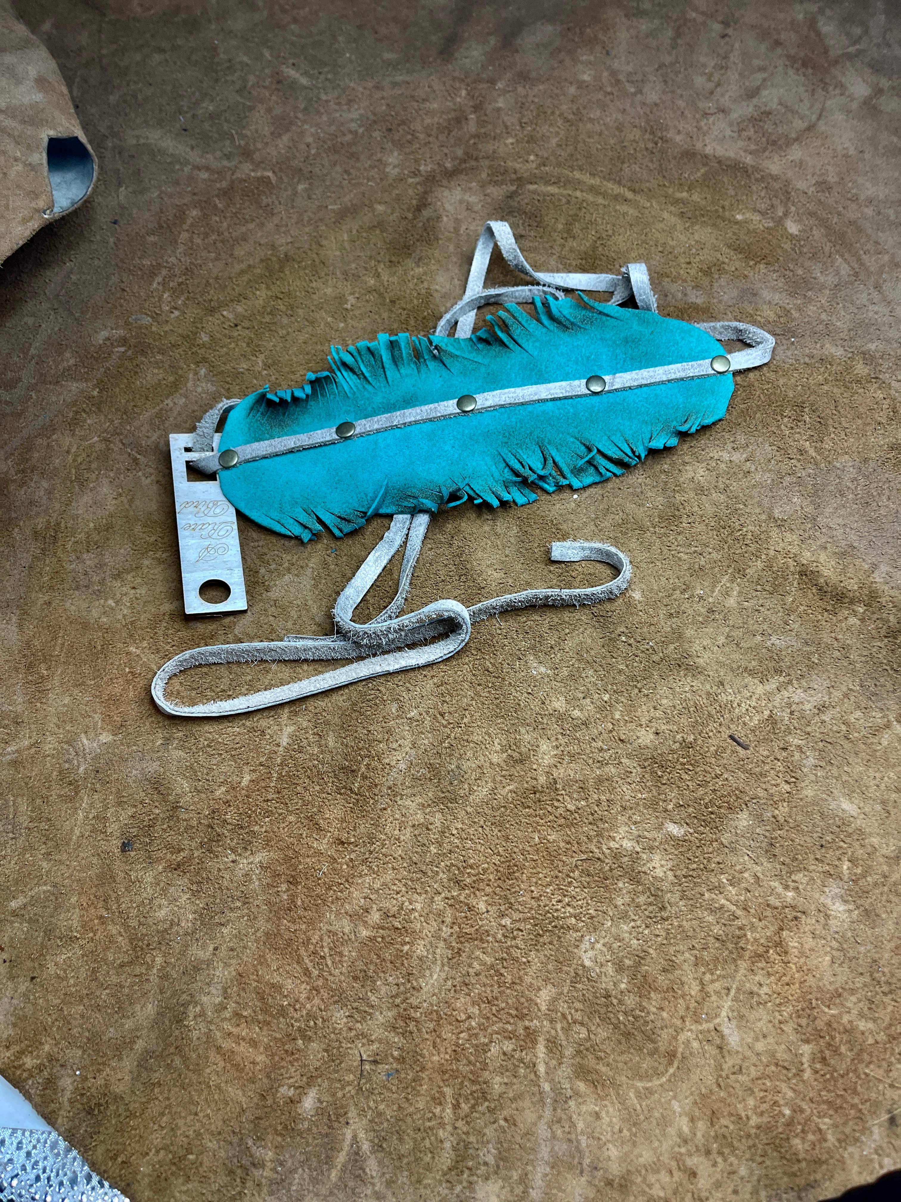 Turquoise Trail Hat Band