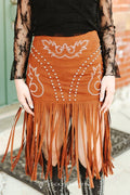 The Honky Tonk Fringe Skirt