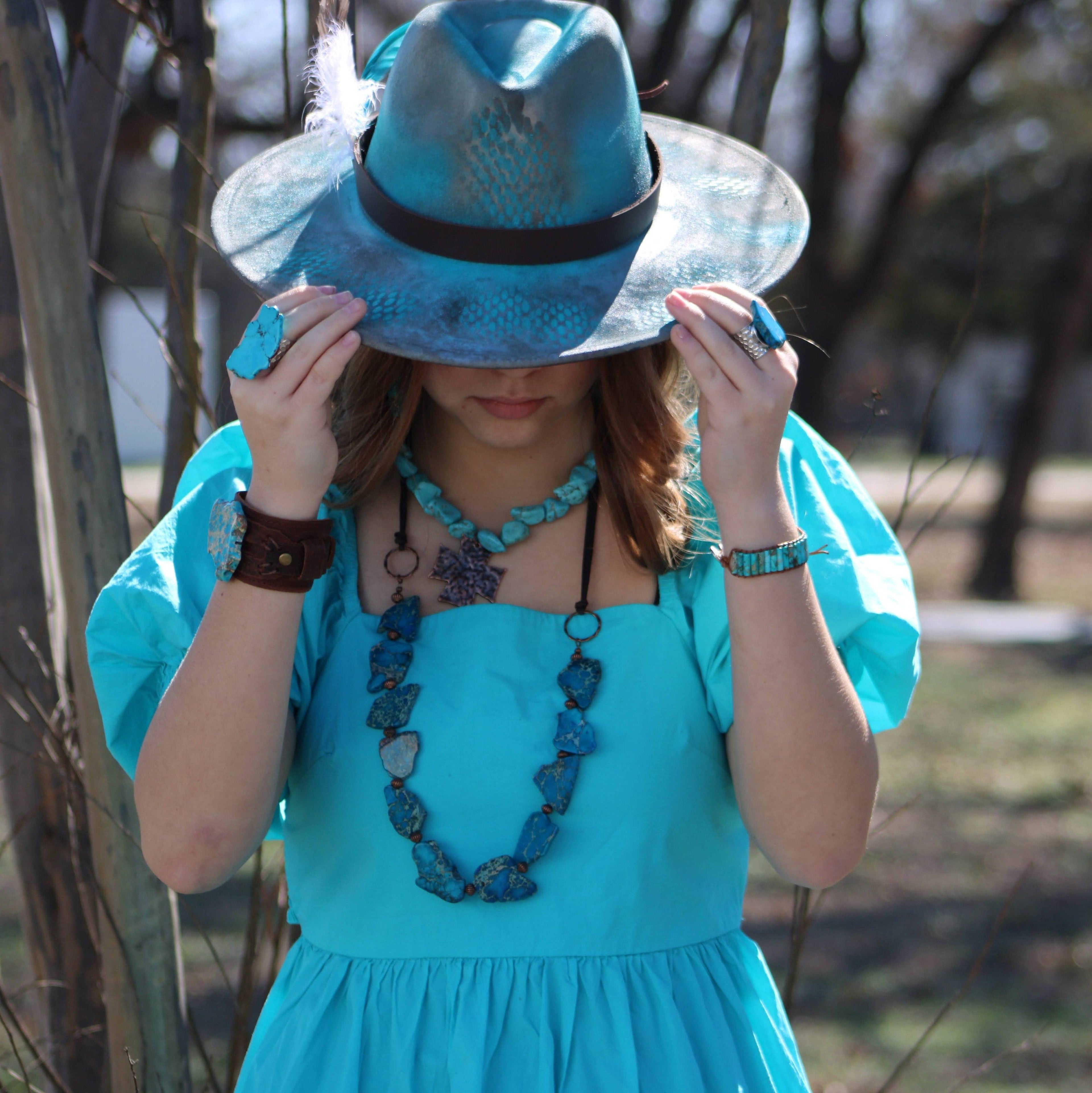 Turquoise Ridge Bracelet