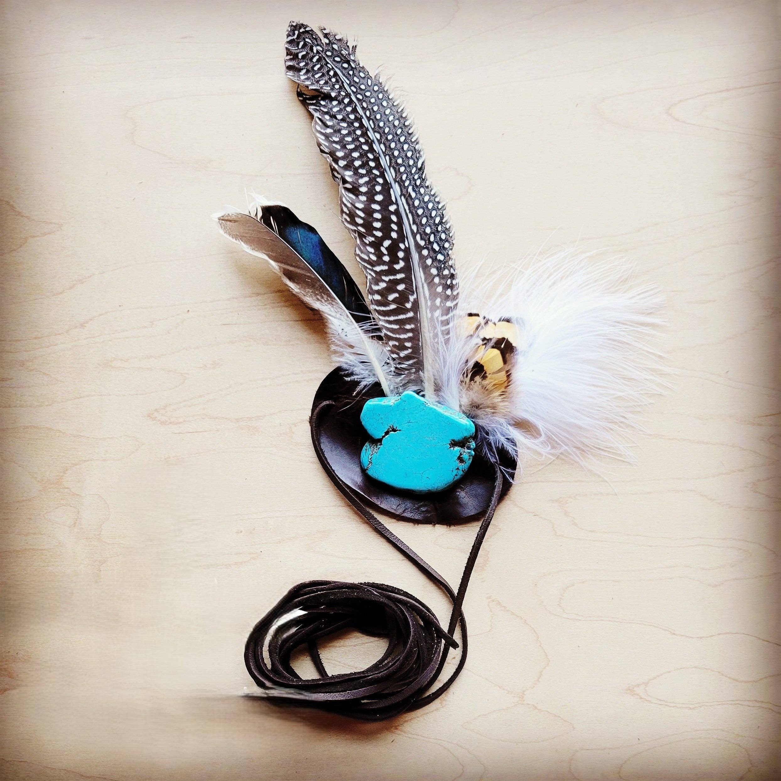 Turquoise Trails Hat Band