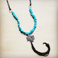 Turquoise Trail Cross Necklace
