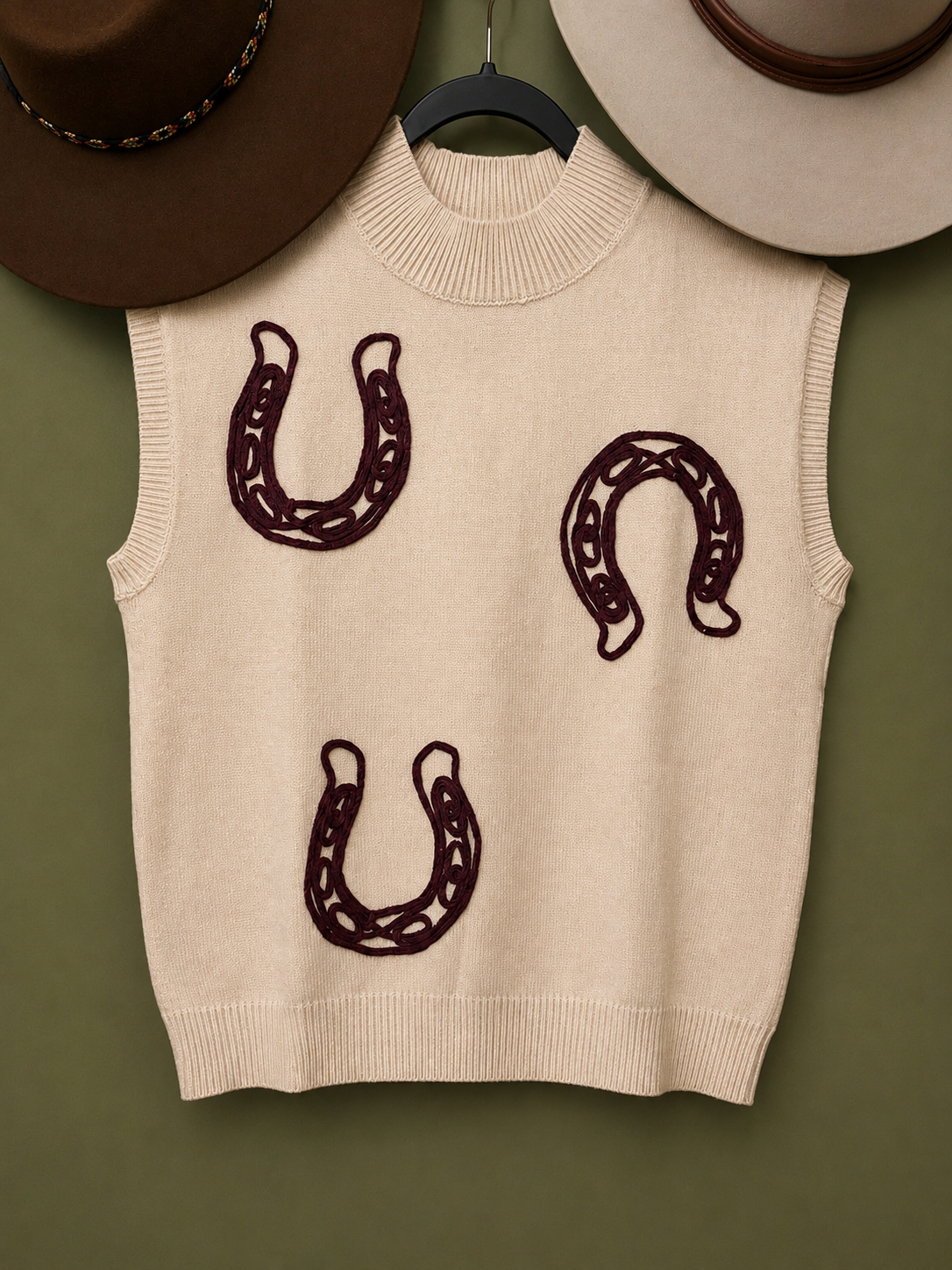 Lucky Horseshoe Sweater