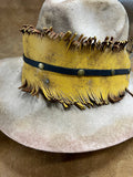 Mustard Fringe Hat Band