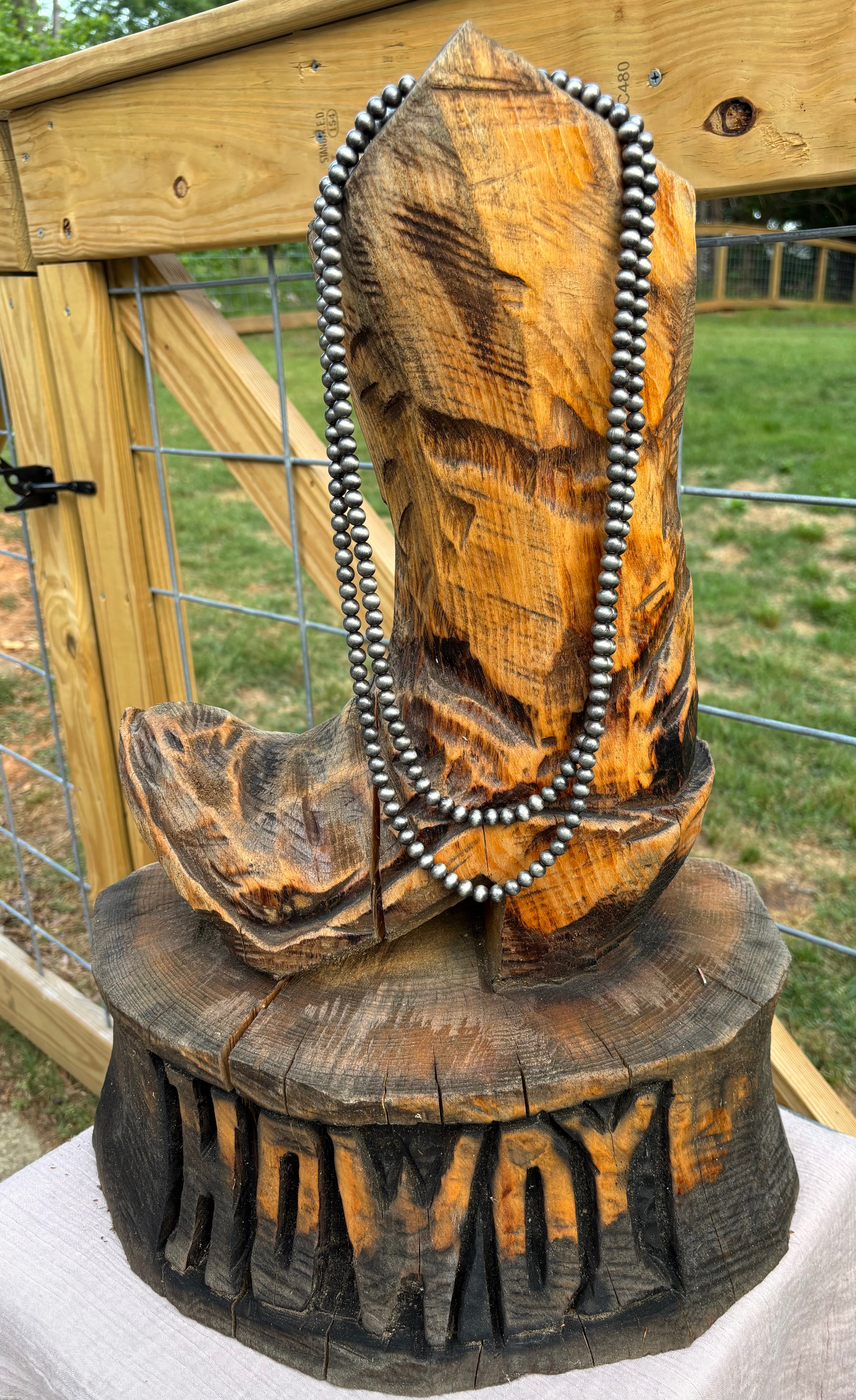 Buckaroo Navajo Pearl Style Necklace
