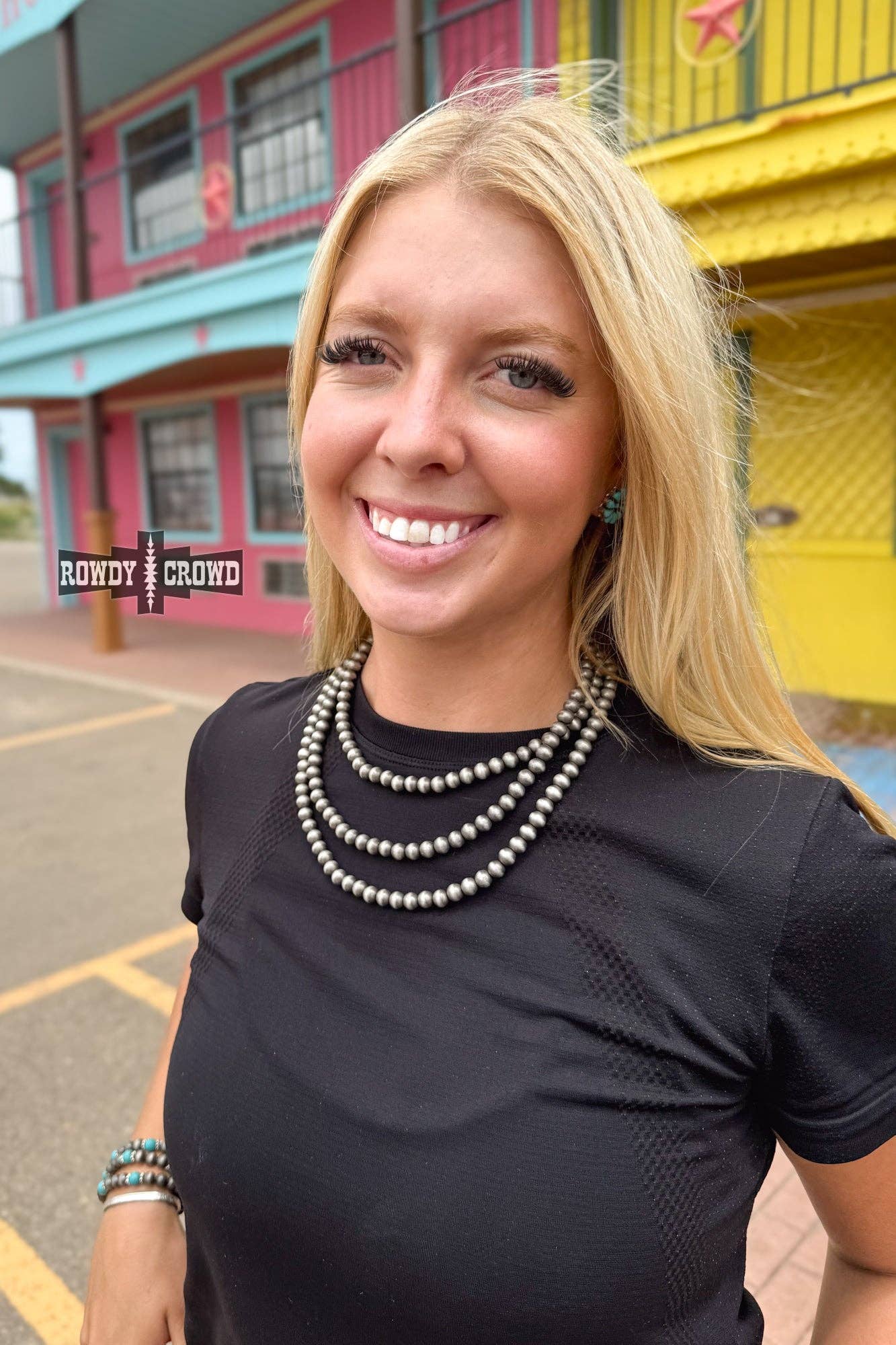 Buckaroo Navajo Pearl Style Necklace