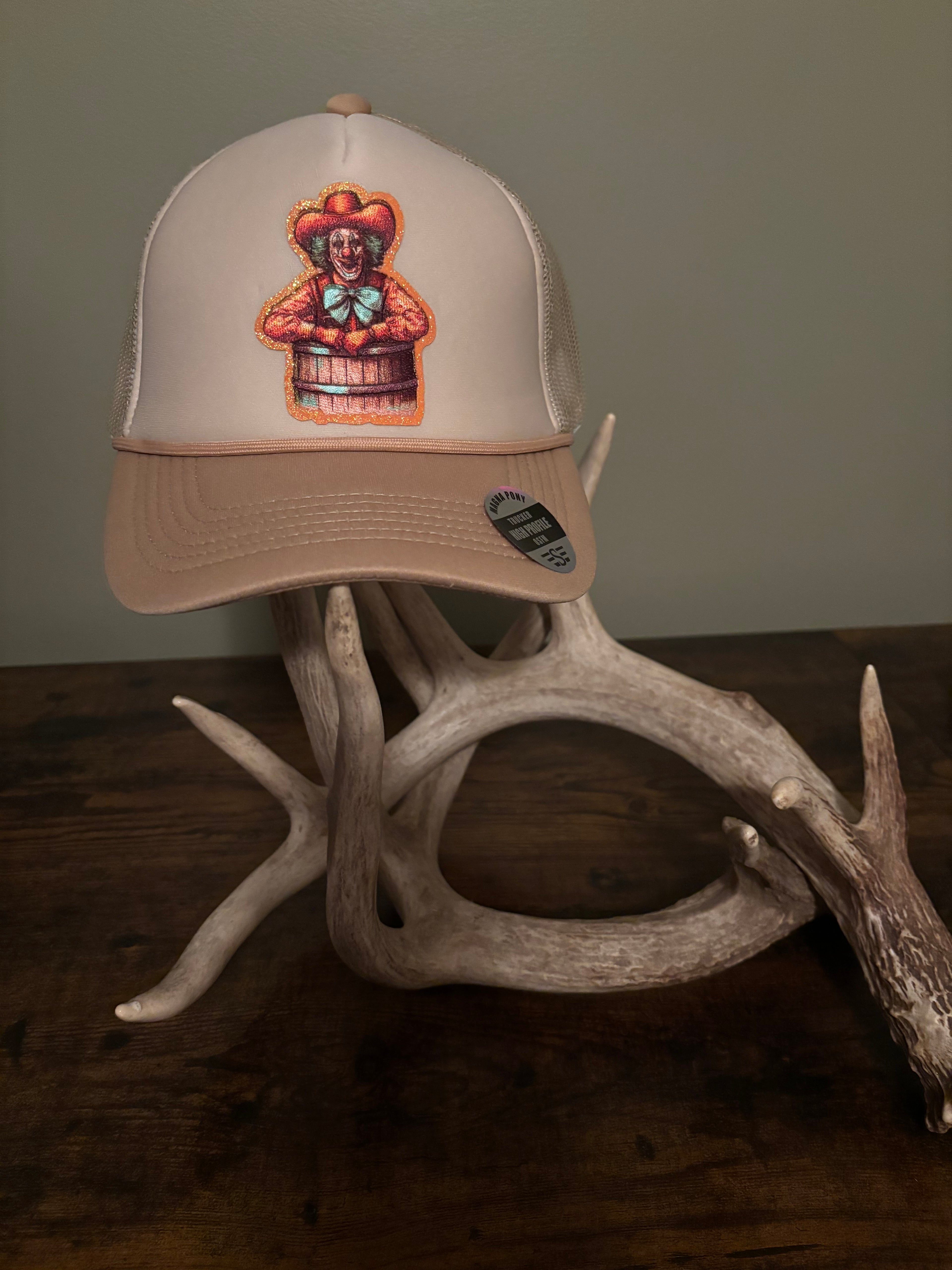 Retro Rodeo Clown Trucker