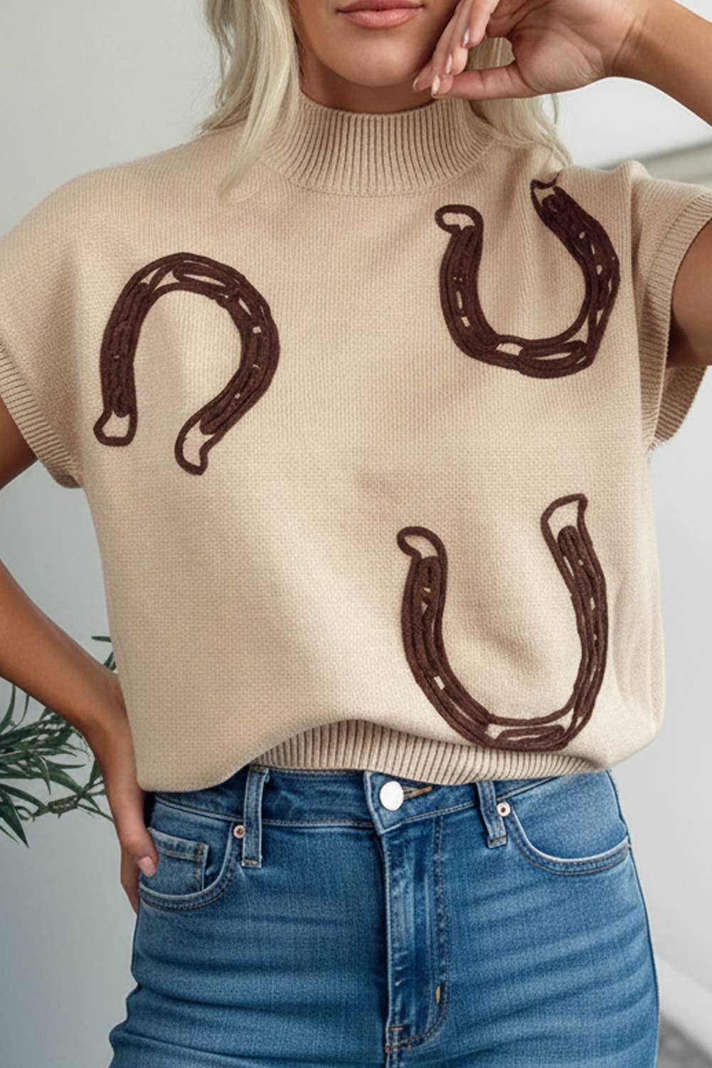 Lucky Horseshoe Sweater