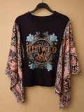 Fleetwood Mac Batwing Top