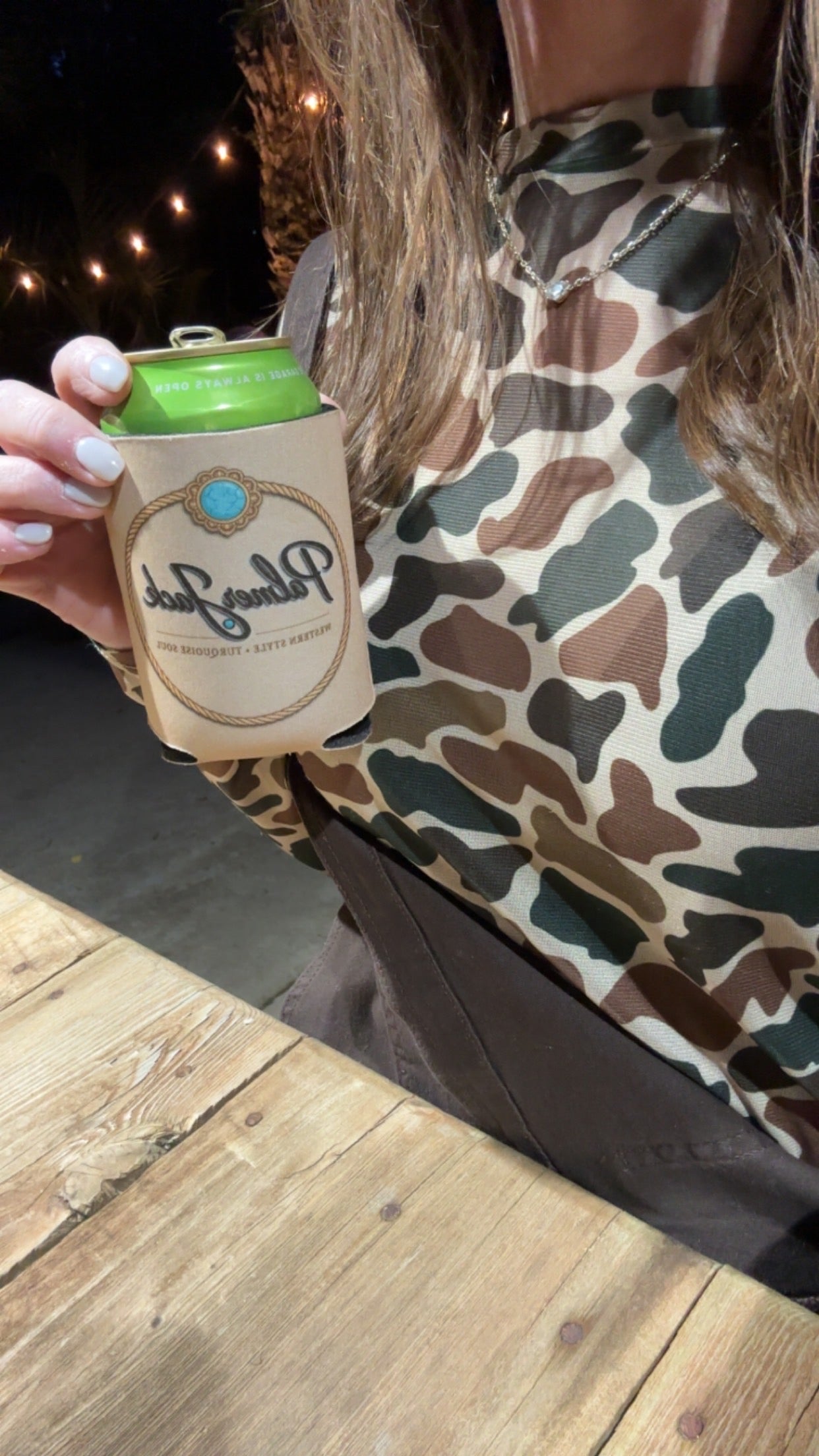 Backroad Camo Mesh Top