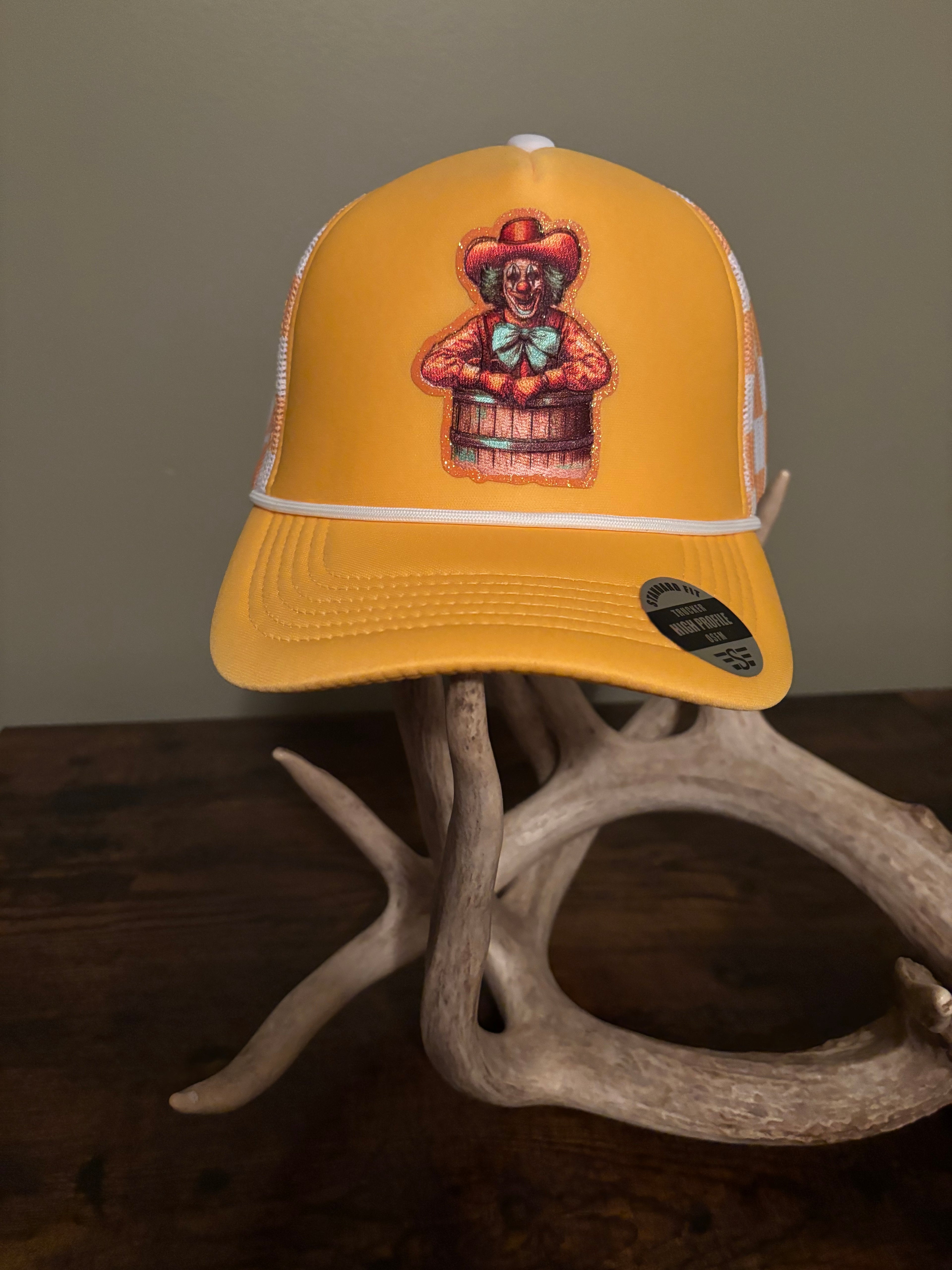 Retro Rodeo Clown Trucker