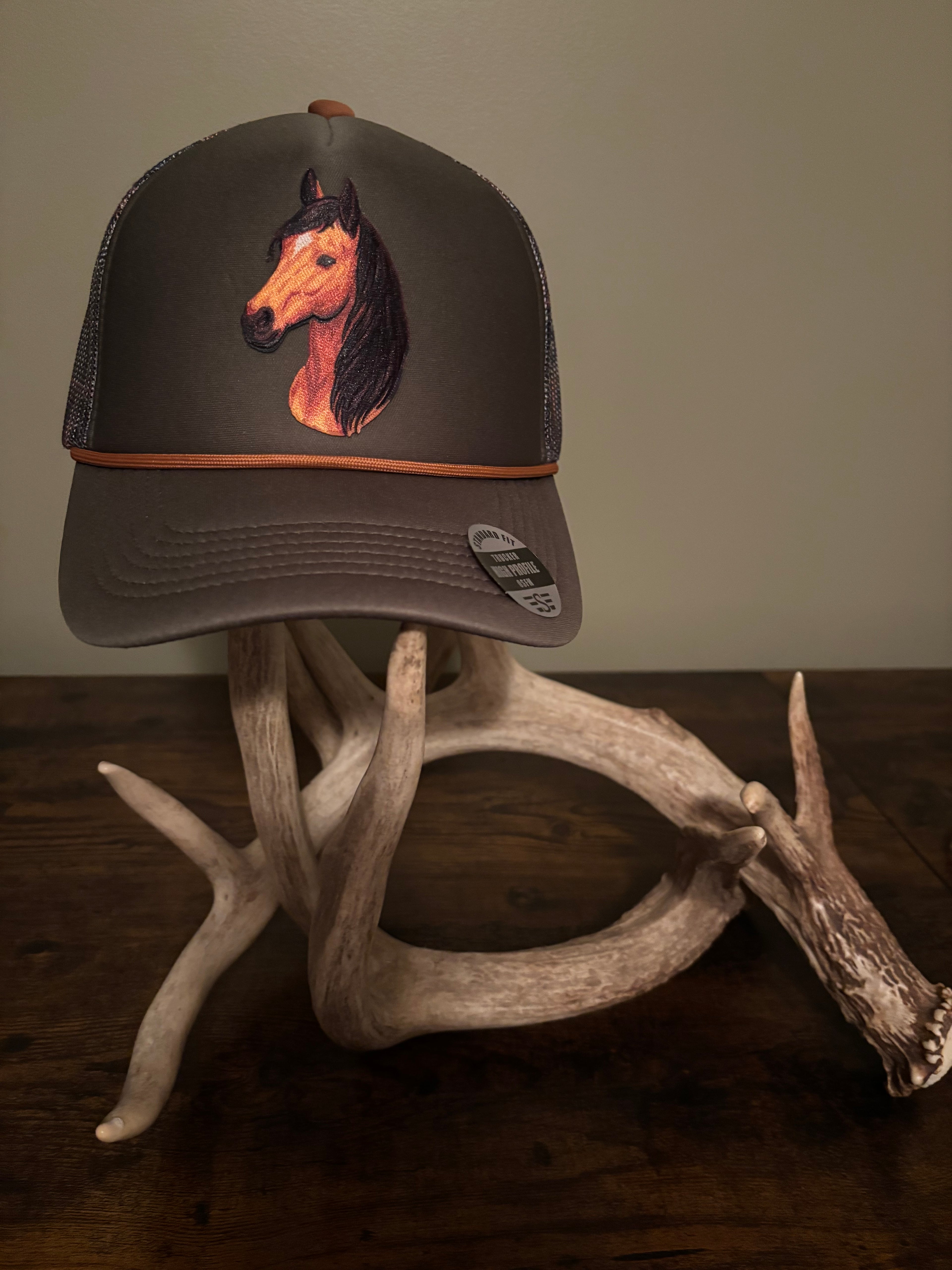 Olive Mare Trucker