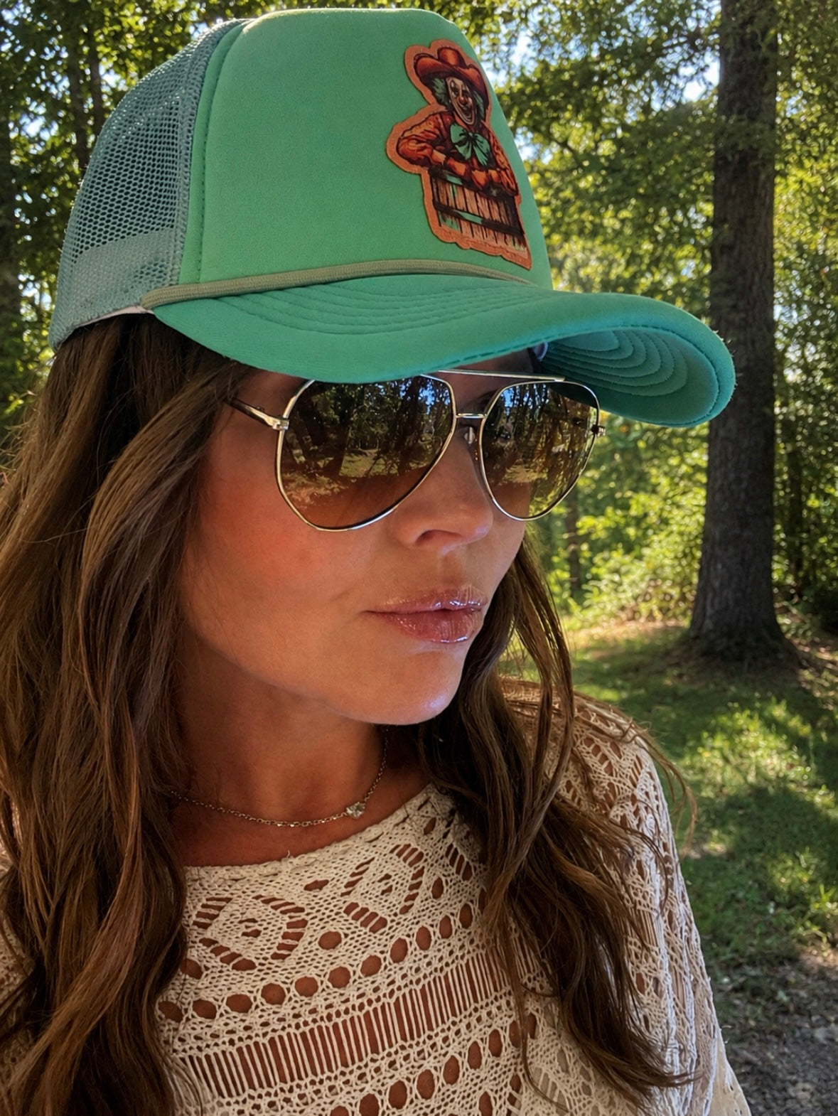 Retro Rodeo Clown Trucker