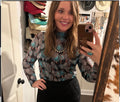 Concho Nights Mesh Top