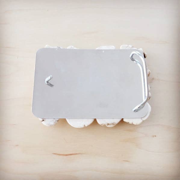White Canyon Buckle