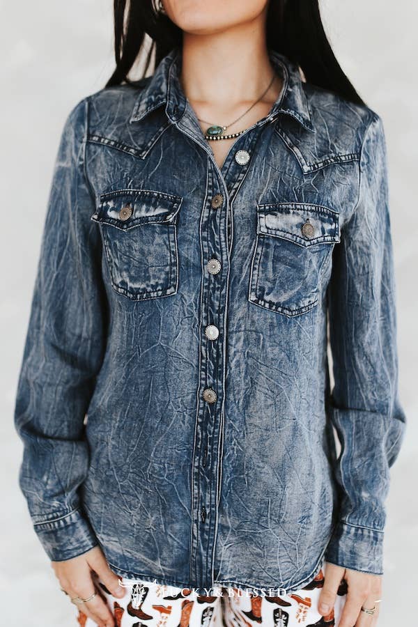 Wild West Concho Button Down
