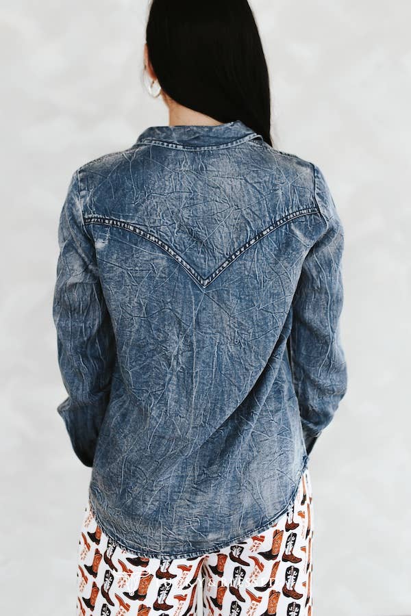 Wild West Concho Button Down