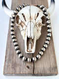 10MM Navajo Pearl Style Necklace-18"