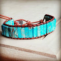 Turquoise Ridge Bracelet