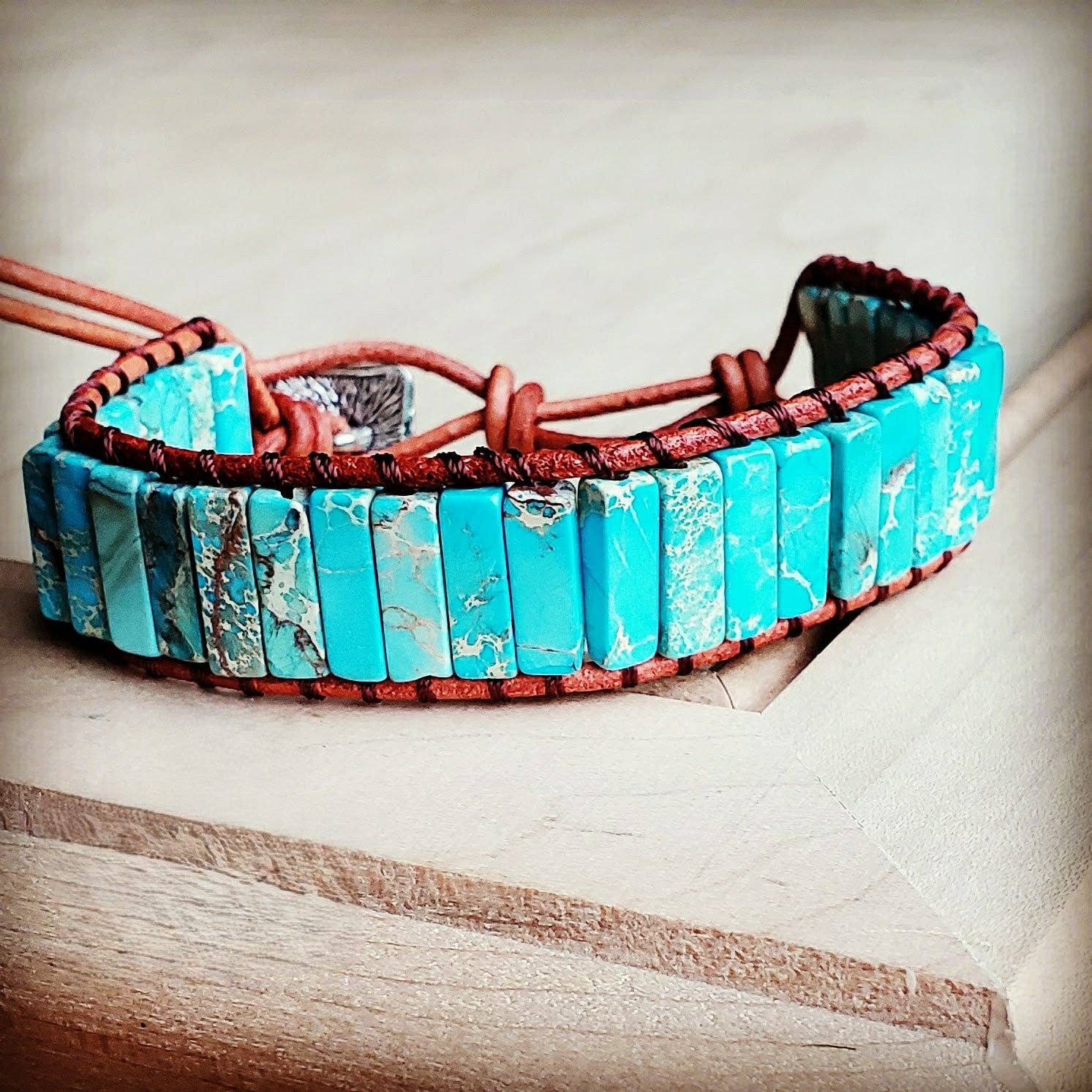 Turquoise Ridge Bracelet